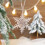 Clear Acrylic Snowflake Ornament Set 3PCS 4