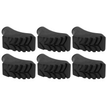6 piezas de protectores para puntas de bastones de trekking - antideslizantes, 250 g, Color