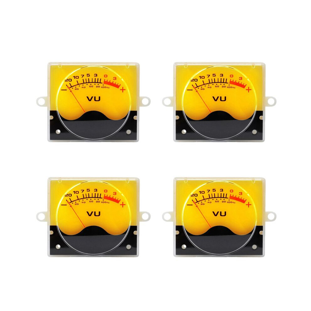 4X P-55Si High Precision Vu Meter Db Meter Amplifier Audio Panel Level Meter With Backlight 4713706971456
