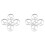 2pcs 65mm FPV Frame Kit Bwhoop65 Tiny  Drone Quadcopter FPV Frame for Mobula6 / Mobula6 HD Drone DIY Parts White 1