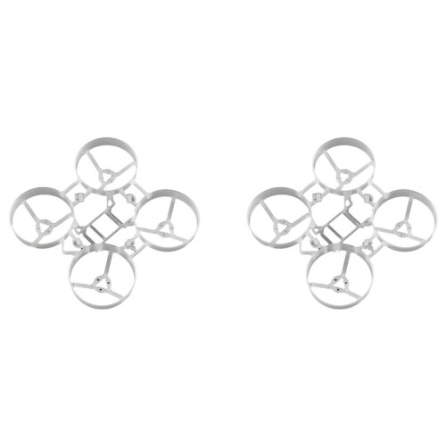 2pcs 65mm FPV Frame Kit Bwhoop65 Tiny  Drone Quadcopter FPV Frame for Mobula6 / Mobula6 HD Drone DIY Parts White