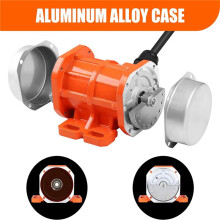 2X Silnik Wibracyjny do Posypywarki Soli i Piasku Oraz Betoniarki 4000 Obr./Min 60 w DC12V Obudowa Ze Stopu Aluminium Wibrator do Betonu
