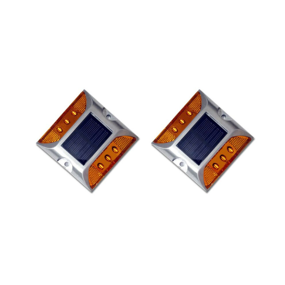 2X Led Solar Power Ground Lights Waterproof Outdoor Driveway Road Highway Spike Lamp 4712691497491