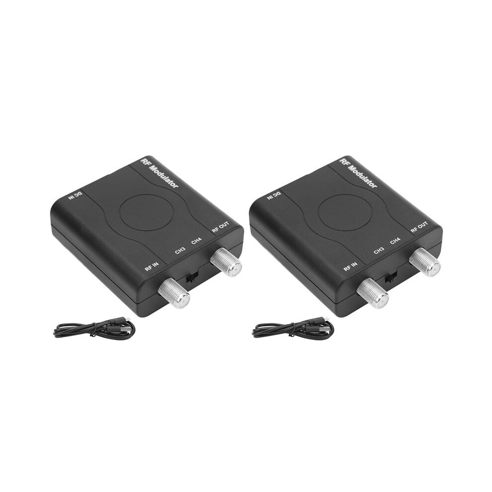2X -Compatible Rf Modulator Adapter, Rf Modulator Coaxial Converter, Hd Multimedia Interface To Rf Modulator Ntsc 6032698591144