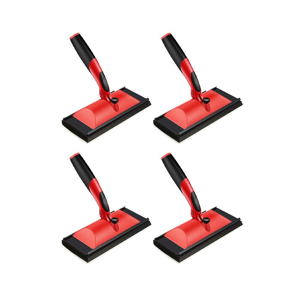 4Pcs Stain Pads To Apply Paint With Handle Deck Stain Applicator For Extended Application Of Stain Paint Sealer 4714000731739