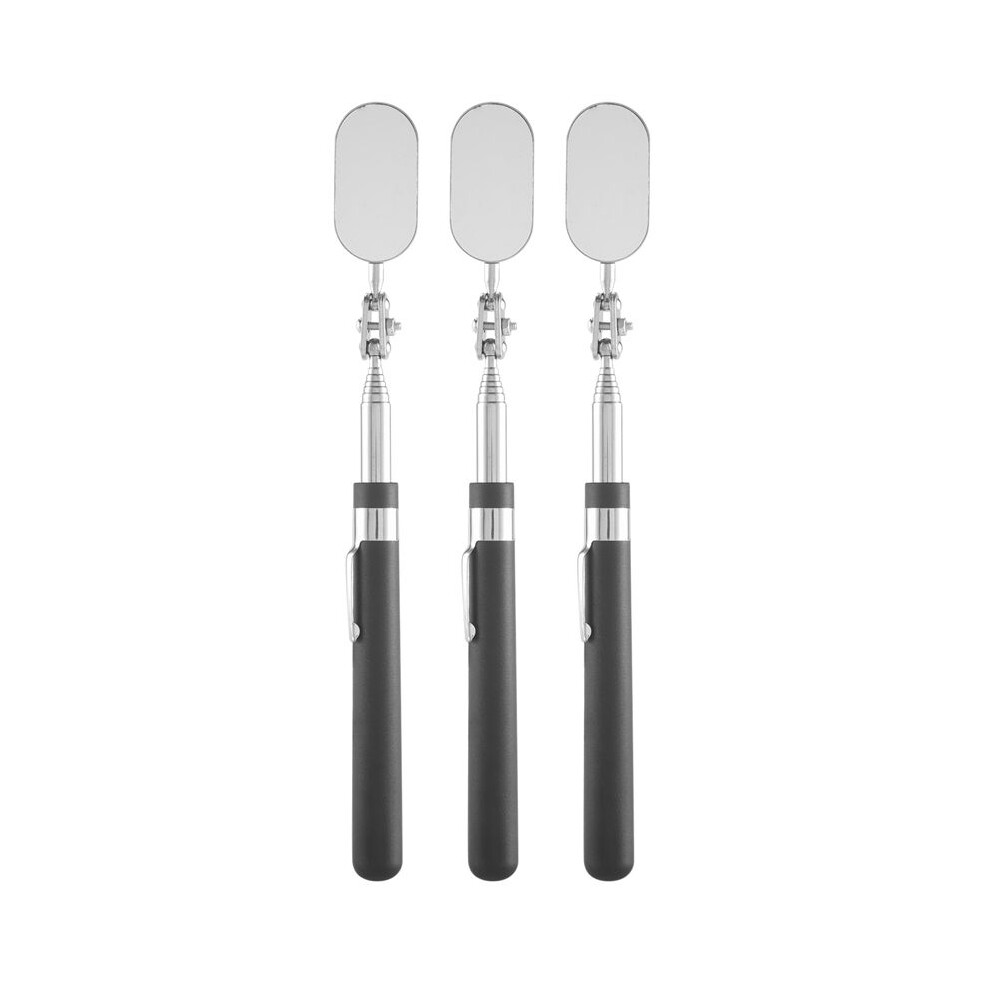 9 Pieces Telescoping Inspection Mirror Observe Mirror Inspection Tool For Check The Condition Of The Vehicle(Oval) 4711072717838