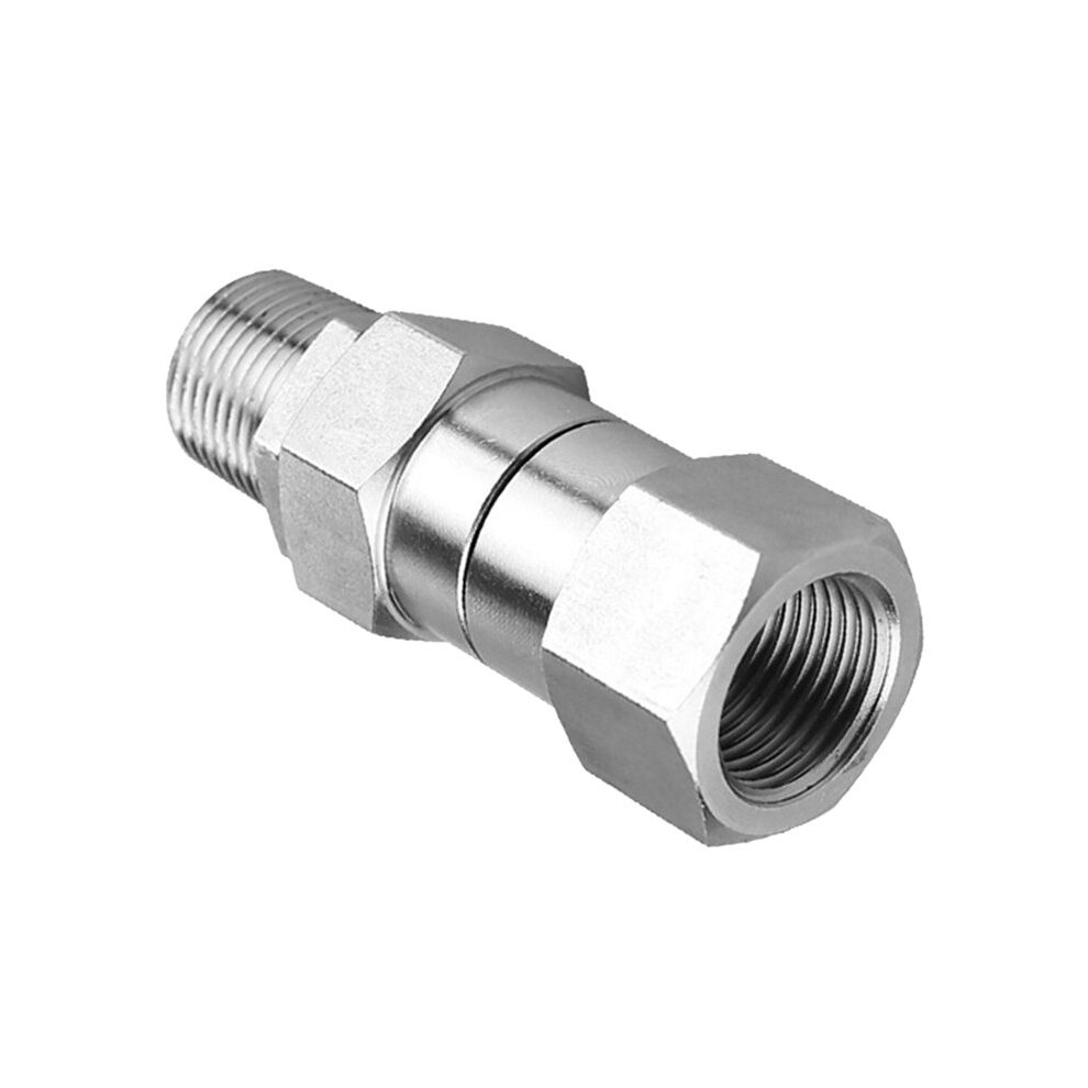 6X High Pressure Washer Swivel Joint 3/8 Inch Pressure Washer Hose Fittings 360 Degree Rotation Connector Car Washing 6031244132893