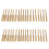 36Pcs High Hardness Diamond Chainsaw Sharpener- Titanium Plated Burr Stone File,Diamond Sharpening Wheels Chainsaw File 1