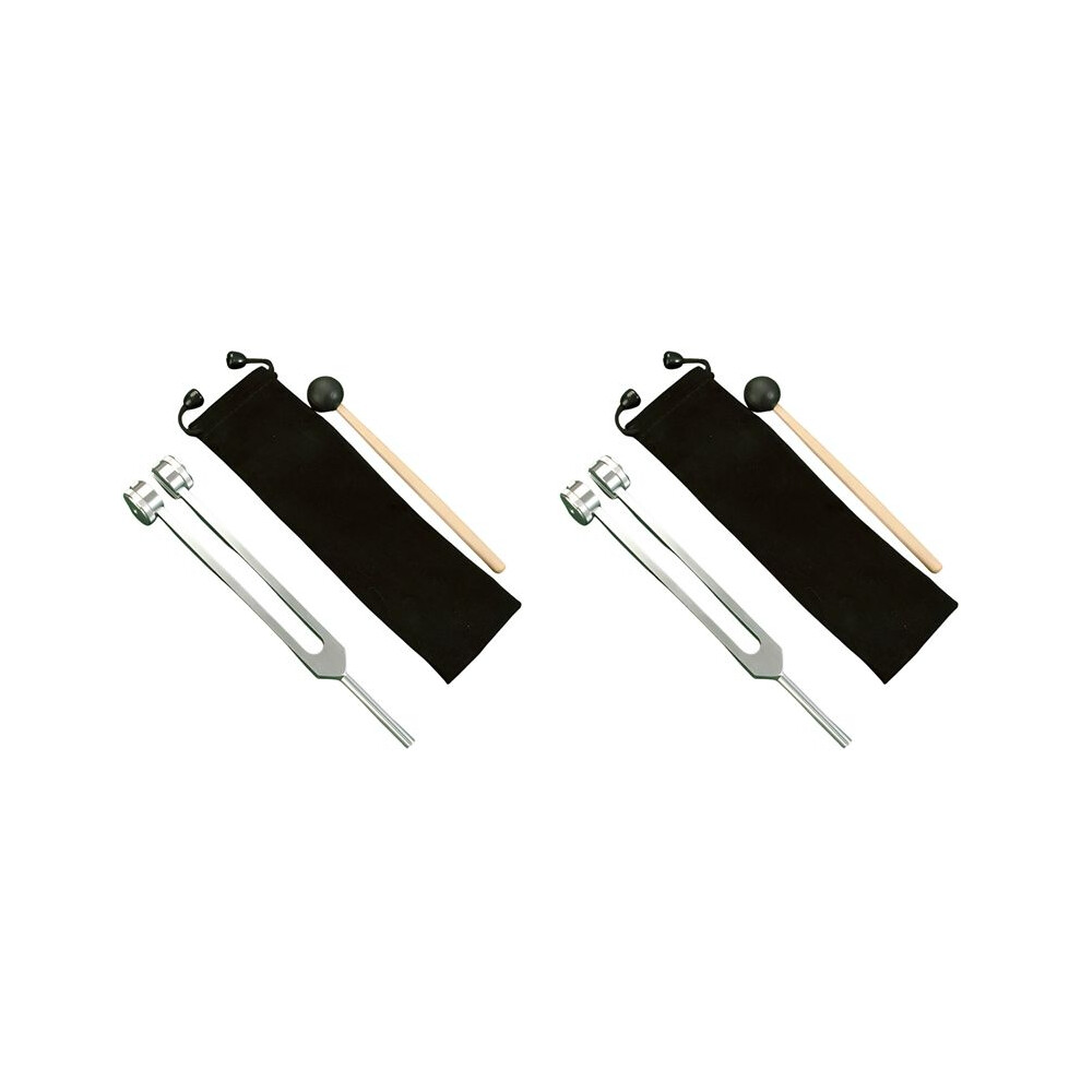 2X 128 Hz Tuning Fork Medical Weighted Biosonic Tuning Fork 128 Hz Medical Tuning Fork for Treatment