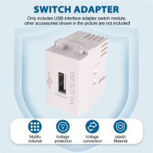 Mobile Phone Charging Panel USB Power Module 220V Socket 5V Transformer 2.1A USB Charging Power Socket Switching Adapter