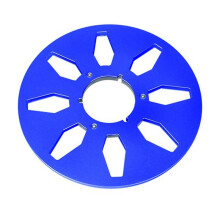 1/4 10.5 Inch Empty Tape Reel Aluminum Alloy Reel Tape Recorder Accessories Empty Disc Opening Machine Parts for Nab C