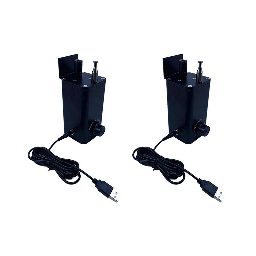 2X Barbecue Motor Portable Adjustable Speed High Torsion Bbq Grill With Usb Cable For Camping Kitchen 4712844103101