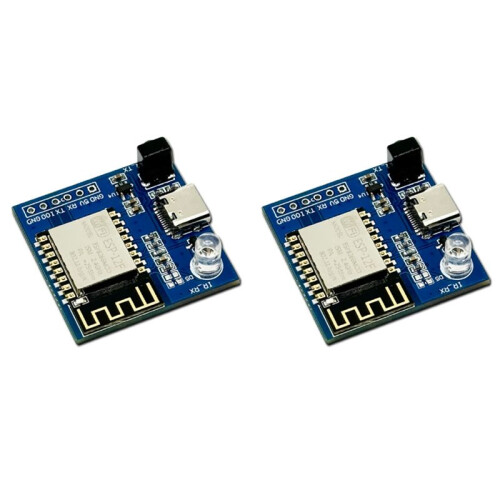2X ESP8266 Trasmettitore-Ricevitore A Infrarossi per Modulo di Trasmissione Interfaccia TIPO-C  Command WIFI ESP-12F