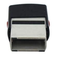 5X Self Inking Stamp Set Benutzerdefinierte Personalisierte DIY Business Name Nummer Adresse Druckstempel mit Pinzette Kit Schwarz