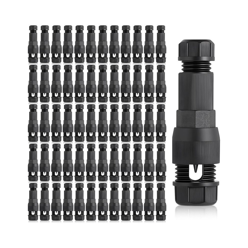 60Xlow Voltage Replacement Landscape Light Cable Connector 12-20Gauge Wire Connectors For Landscape Lighting Path Lights 6032687787428