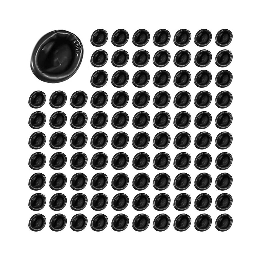 2400 Pcs Disposable Latex Finger Cots Protective Fingertips Gloves Black Anti Static Finger Cots Rubber Finger Sleeves 4713774028304