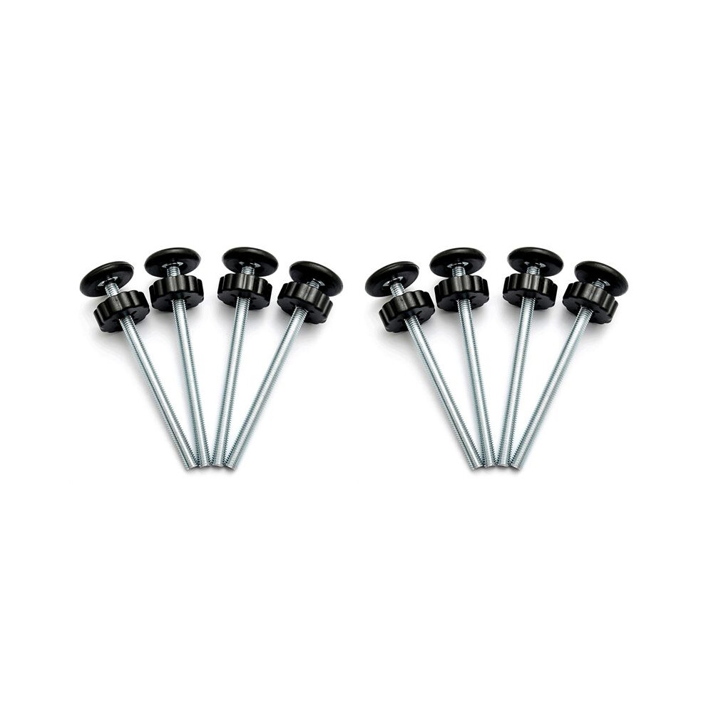 8Pcs Universal Baby Gate Threaded Spindle Rod, M8 Replacement Bolt Part for Baby & Pet Pressure Mounted Safety Gates B