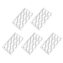 5X Dacquoise Kuchen Form Acryl Keks Form Makaron Dessert Bäckerei Japan DIY Back Werkzeug