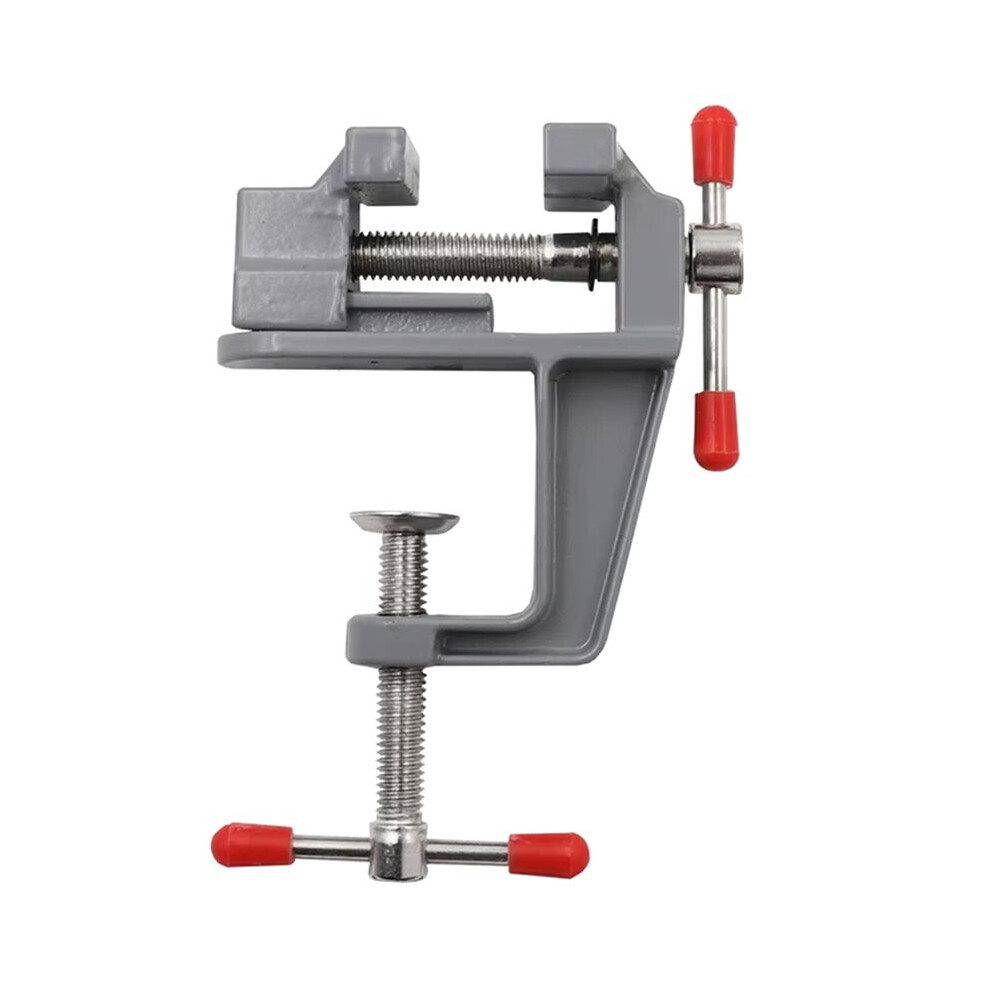 Aluminium Alloy Table Bench Clamp Vise Multi-Functional Bench Vise Table Screw Vise For Diy Mold Fixed Repair 4712706851126