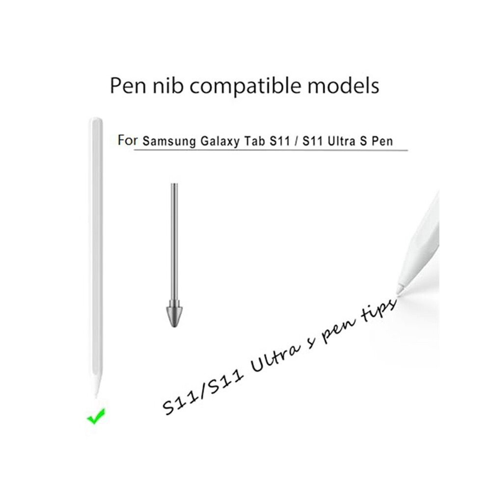 Metal Stylus Tips Replace For Tab S11/S11 Ultra With Pen Clip 4714239786302
