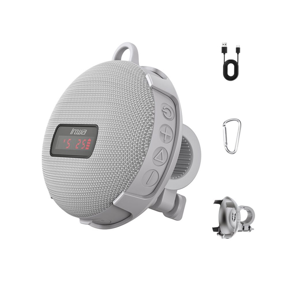 Inwa Ip67 Waterproof Portable Outdoor Bike Cycling Speaker Bt5.0 Wireless Stereo Speaker Built-In Microphone Hands-Free Call 6032556371673