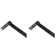 2X Dual Protocol PCIE4.0 M.2 M Key NVME Extension Cable Riser Card for 2230 2242 2260 2280 M.2 PCI-E/ M2 NGFF SSD:B