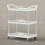 Homcom Carrito Auxiliar Blanco 88 x 44 x 93 cm 6