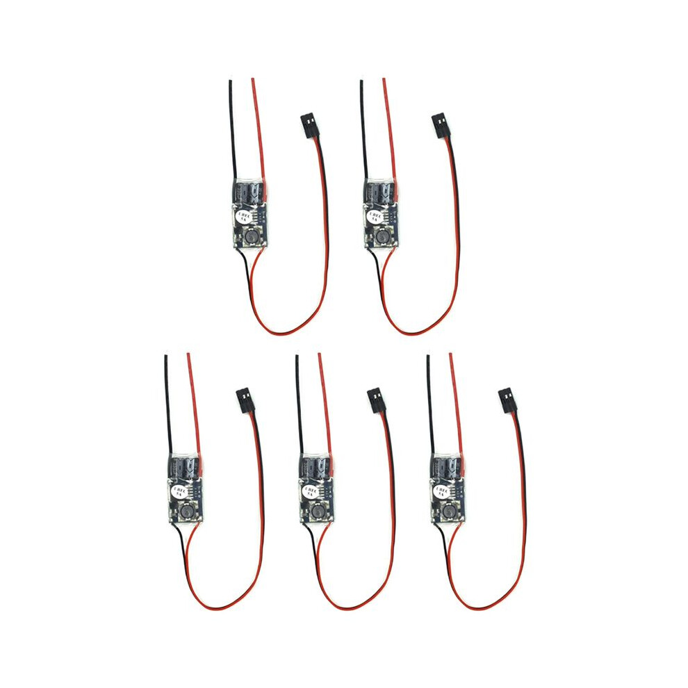 5X Ubec 5V Bec Full Shielding Antijamming Switching Regulator For Fpv Rc Drone Receiver Power Supply(5A) 4714000732156