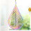 Carillon éolien rotatif Giyblacko Gradient3D en acier inoxydable 4