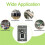 2X  12-60V Motor Speed Controller 20A Adjustable PWM Controller  Forward/Reverse Electric Motor Speed Regulator 5