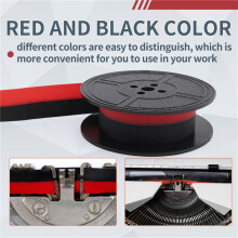 2Pack Typewriter Ribbon Twin Spool Typewriter Ribbon Red and Black Twin Spool Replacement Pack for Most Typewriter