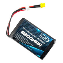 BOXER TX16S Original-Sender, 2S 7,4V 6200mAh LiPo-Akku, JR-Style Bay Fernbedienungs-Akkupack für FPV-Drohnen