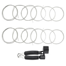 Cordes de Guitare Classique avec Outil de Changement de Cordes - Fil D'Acier Classique - Accessoires pour Guitare Folk Acoustique Classique