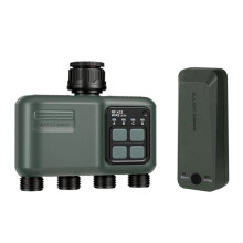 WiFi Water Timer for Garden Hose, Sprinkler Timer 4 Zone,  Hose Water with WiFi Irrigation Controller US Plug