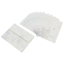 40 foglidi cancelleria vintage con buste per scrivere lettere