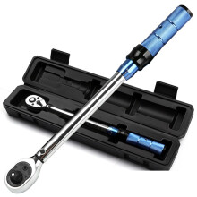 10-60N.M Torque Wrench 3/8 Inch Square Drive Torques Key 3% HighPrecision Torque Wrench Bicycle Automotive Tool