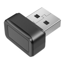 USB Fingerprint Key Reader FIDO U2F Portable Security Key for Windows Hello Anti-Spoofing Speedy Matching Security Key,A