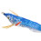 5 Stück 10 cm Holz Garnelen Angelköder Blinkender Wobbler Haken Jig Kunstköder Jigging Köder Oktopus Köder 6