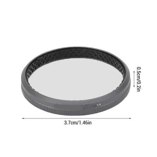 Black Diffusion 1/4 Filter A4/5Pro 3,7  3,7  0,5 cm 1