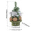 Mini Silver Christmas Tree 22 cm Desktop Decoration 2