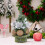 Mini Silver Christmas Tree 22 cm Desktop Decoration 4