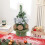 Mini Silver Christmas Tree 22 cm Desktop Decoration 5