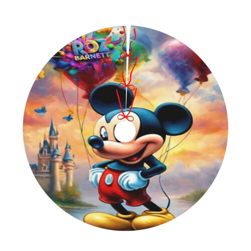 Weihnachtsbaumrock mit Mickey-Mouse-Motiv 1