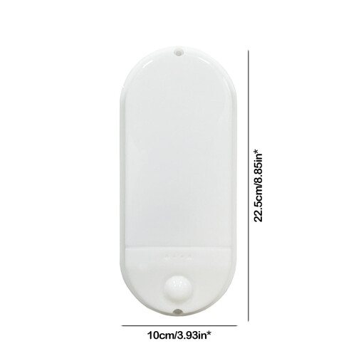 Luminária de parede LED com sensor de som e movimento – Branca, 22,5 cm 2