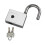 Tuya  Padlock Fingerprint Waterproof USB Charging Quick Identification Unlock Sensor High Quality with 2 Spare Keys 5