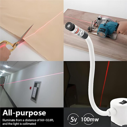 Magnetic Positioning Quilting Light for Sewing Machine -Mode //Dot Guiding Light for Different Sewing Tasks A 1