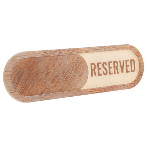 Panneau « Réservé » en acrylique pour porte (1 pièce) 1