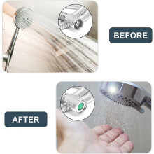60 Peças Redutor de Fluxo de Água 1,5/1,8/2,0/2,5/3,0 GPM Chuveiro Redutor de Fluxo de Água Conjunto Limitador de Cabeça de Chuveiro para Chuveiro