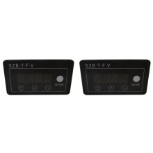 2X 402C Generator Digital Display Meter Accurate Quick Response Engine Voltage Meter 90‑250V Home Tool