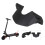 For  G2 Master E-Scooter Rear Mudguard Shock-Absorbing Mudguard Kickscooter Replace Part 4